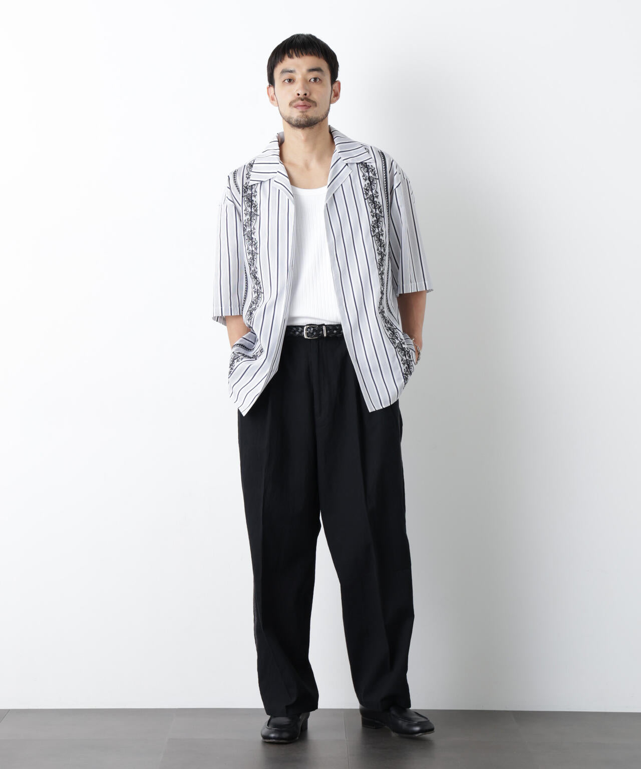 「OtoNANO」×masoret 側章パンツ