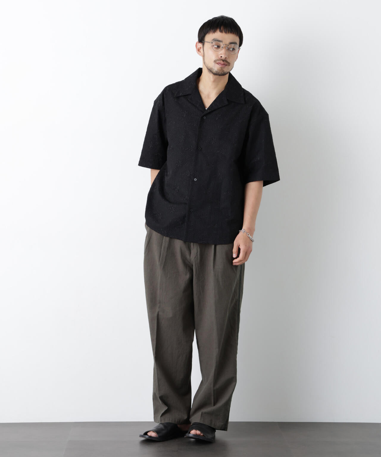 「OtoNANO」×masoret 側章パンツ