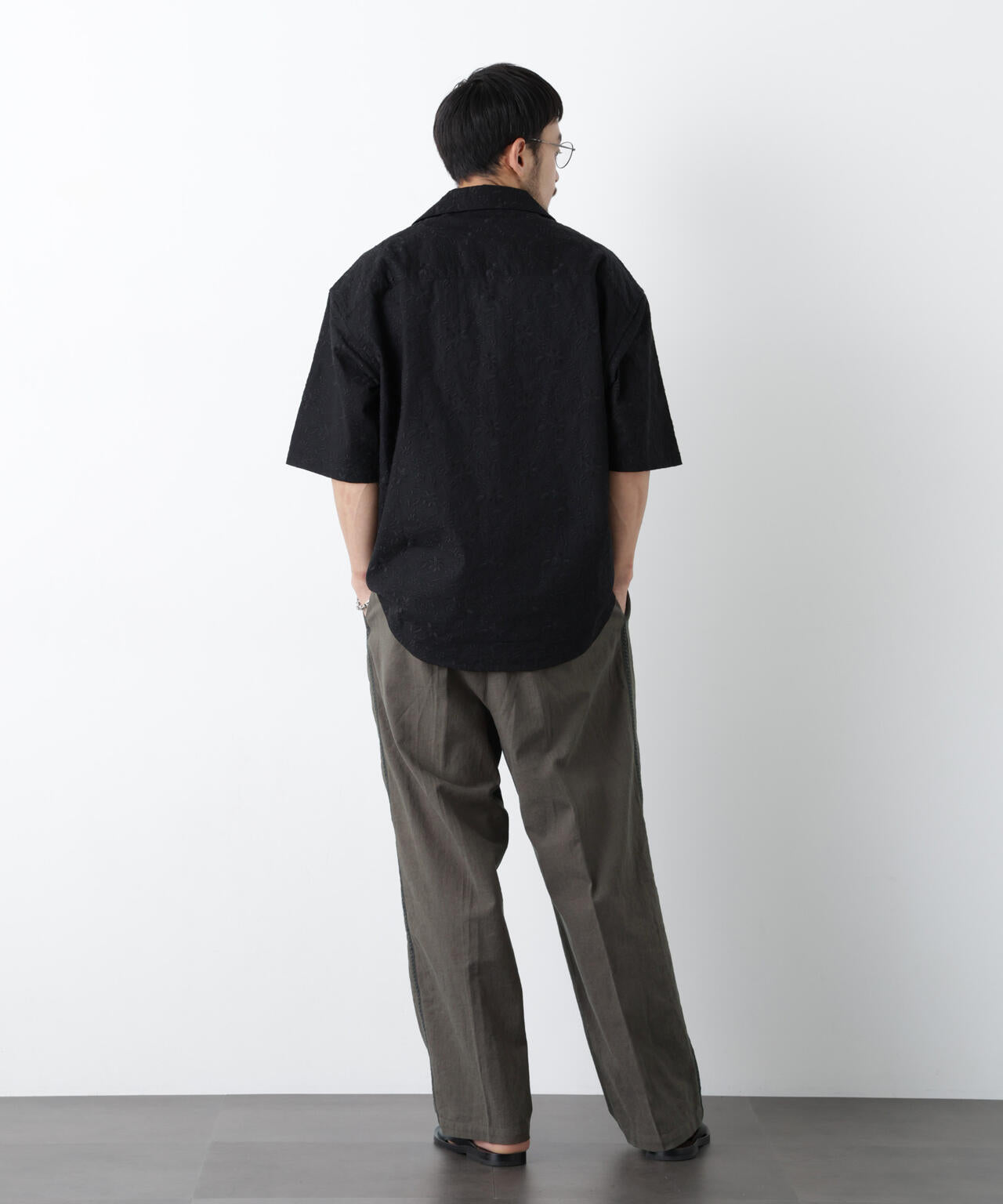 「OtoNANO」×masoret 側章パンツ