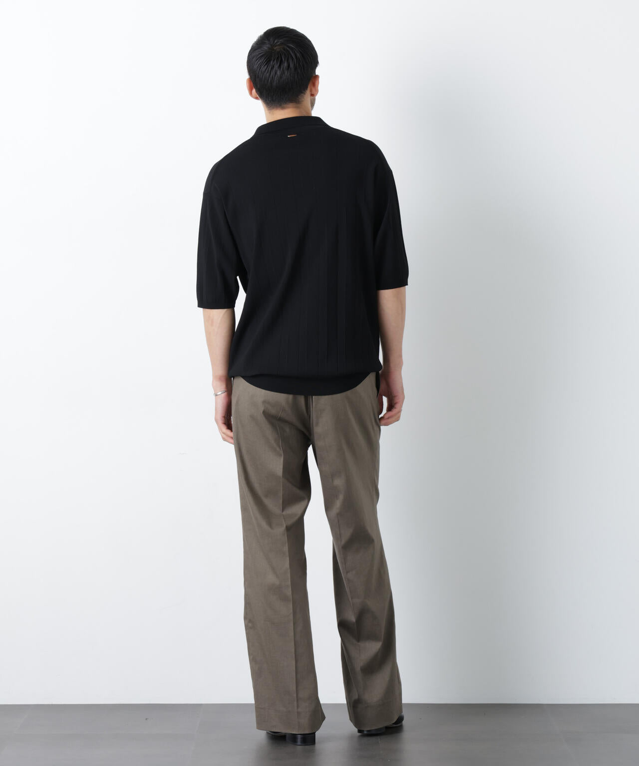 「ASSEMBLANC」リネンミックス1タックトラウザーズ(セットアップ可)