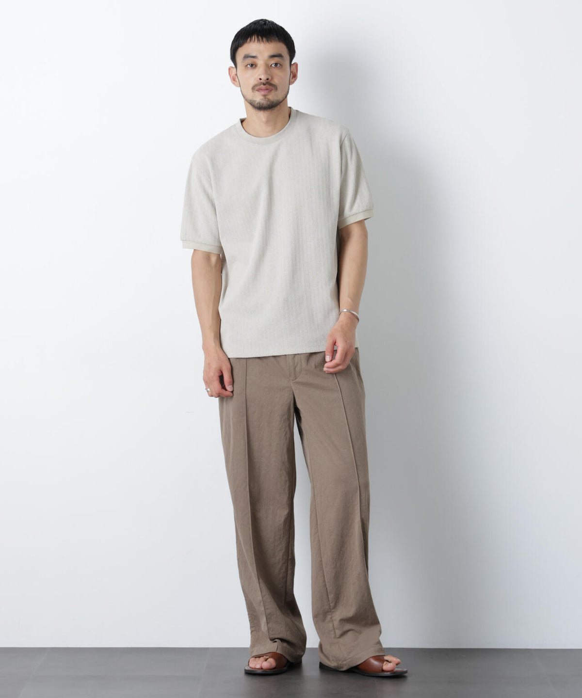 「モダンコンフォート」ワンダーシェイプ接触冷感イージーパンツ(セットアップ可)