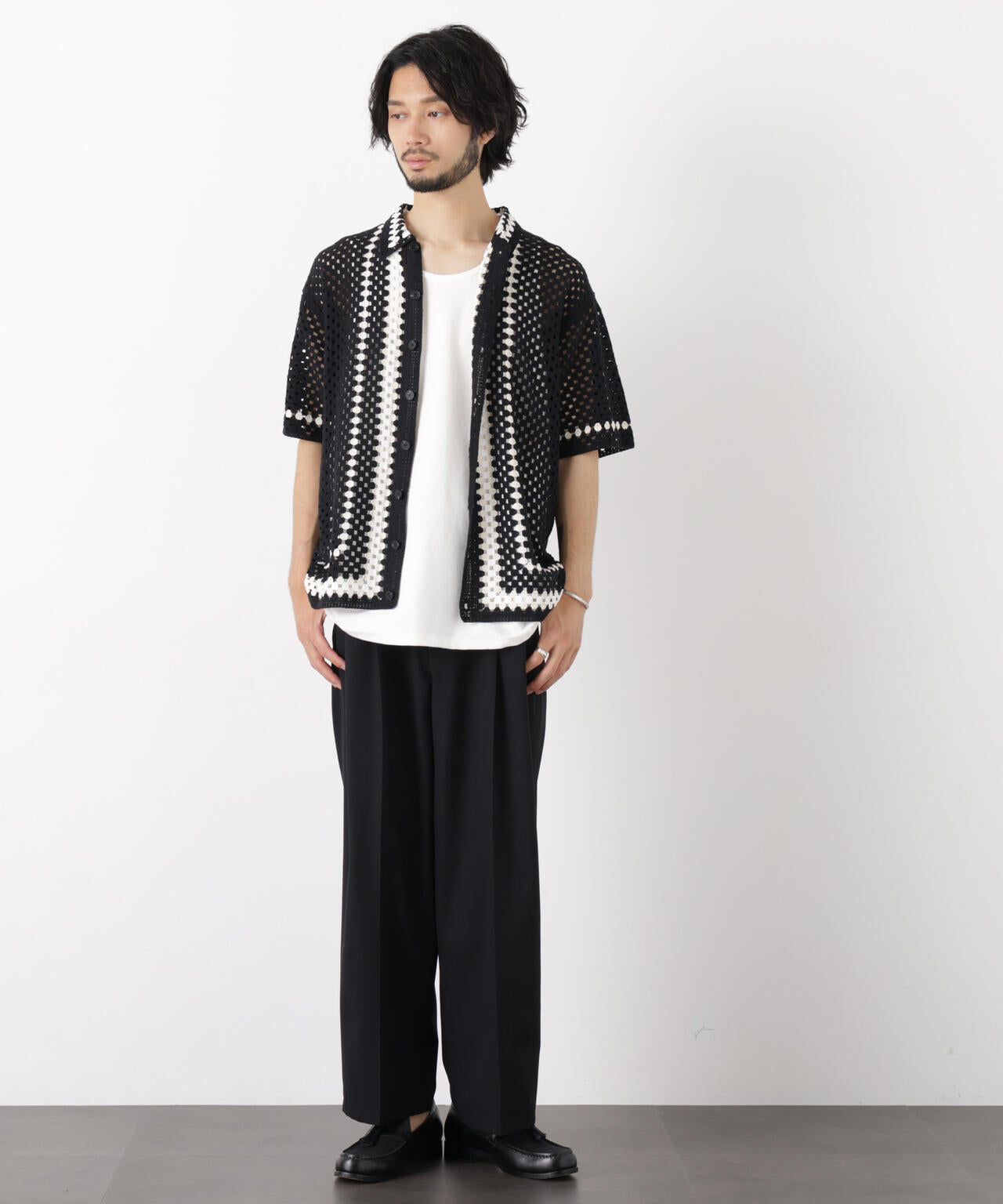 「OtoNANO」 大人のワイドパンツ Reflax(R) ドライオックス/吸水速乾(セットアップ可)