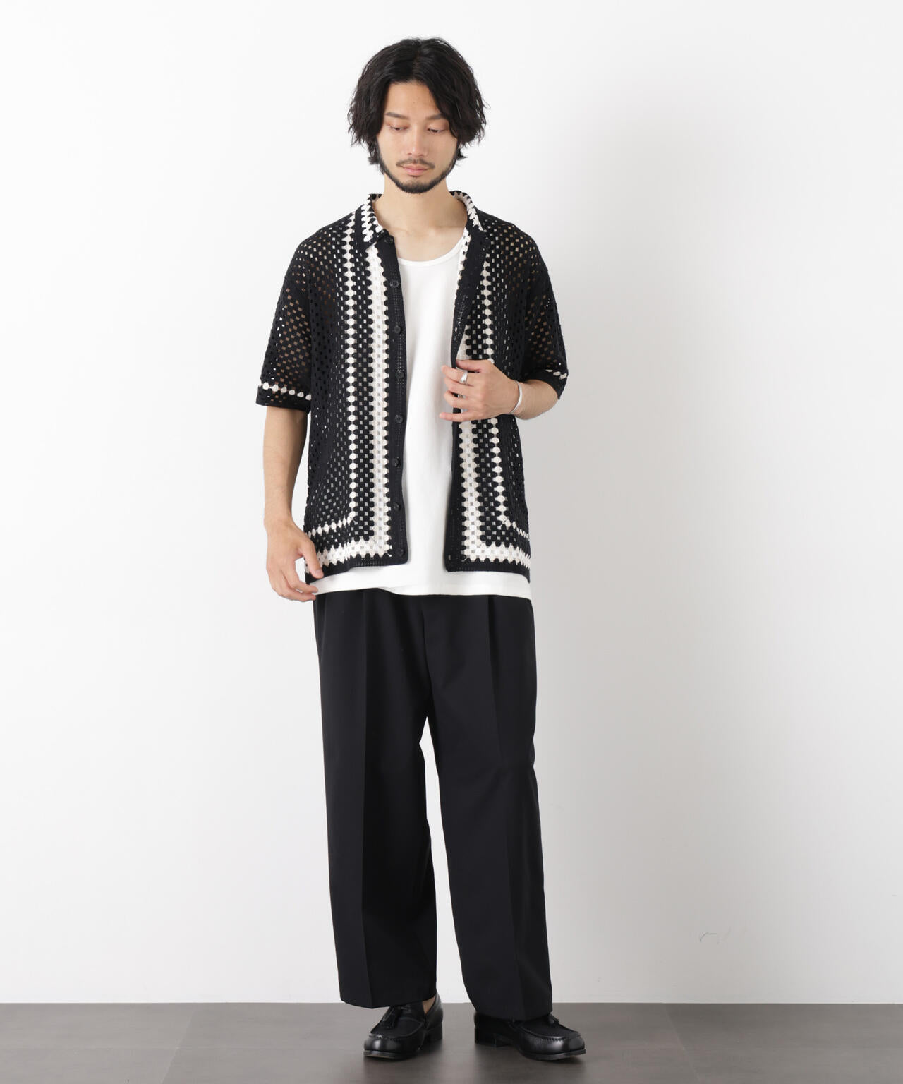 「OtoNANO」 大人のワイドパンツ Reflax(R) ドライオックス/吸水速乾(セットアップ可)