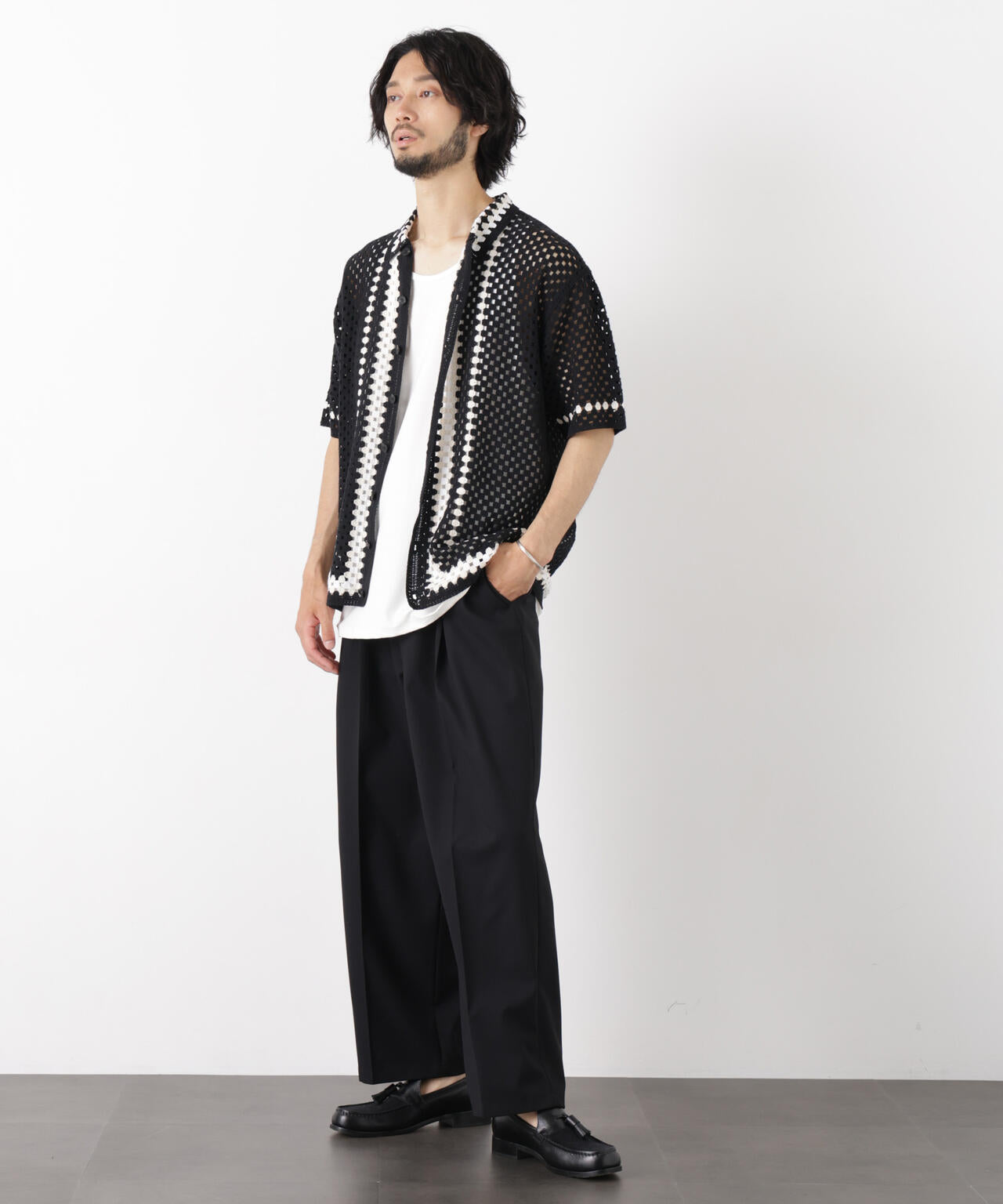 「OtoNANO」 大人のワイドパンツ Reflax(R) ドライオックス/吸水速乾(セットアップ可)