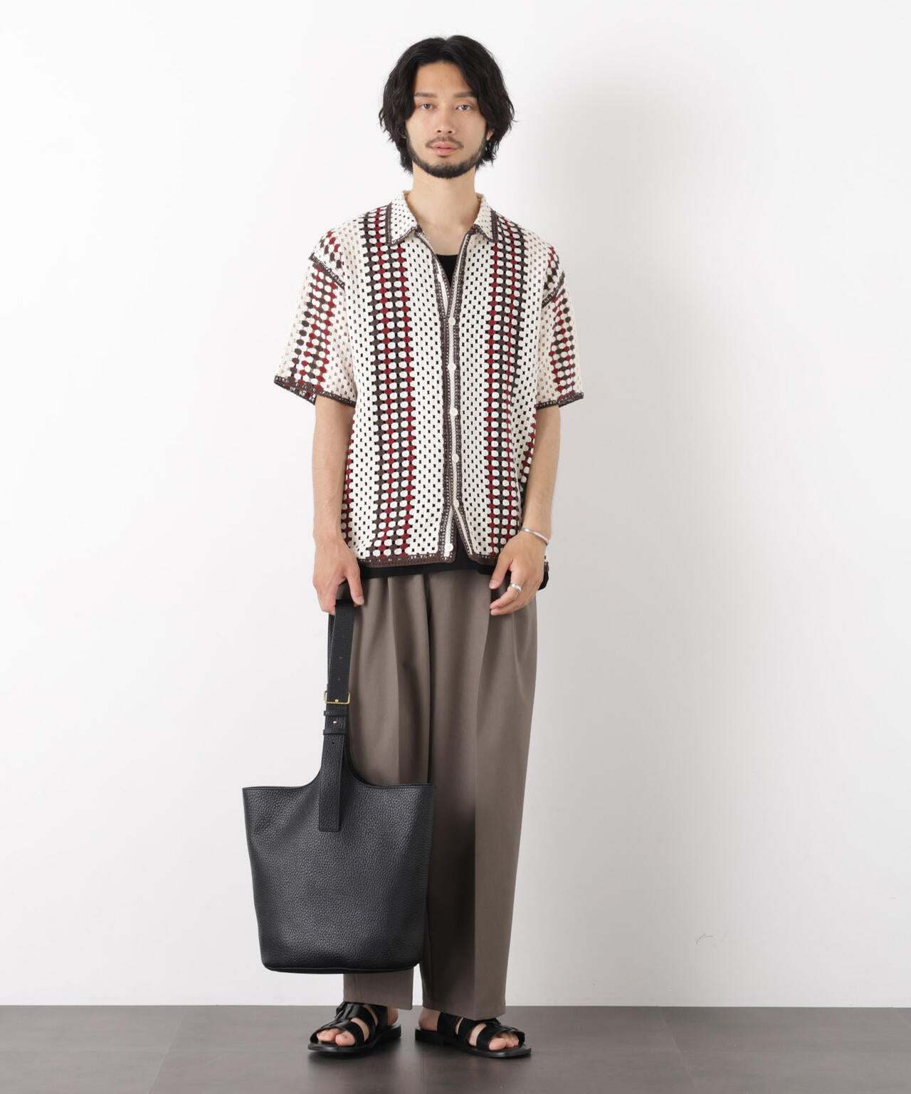 「OtoNANO」 大人のワイドパンツ Reflax(R) ドライオックス/吸水速乾(セットアップ可)