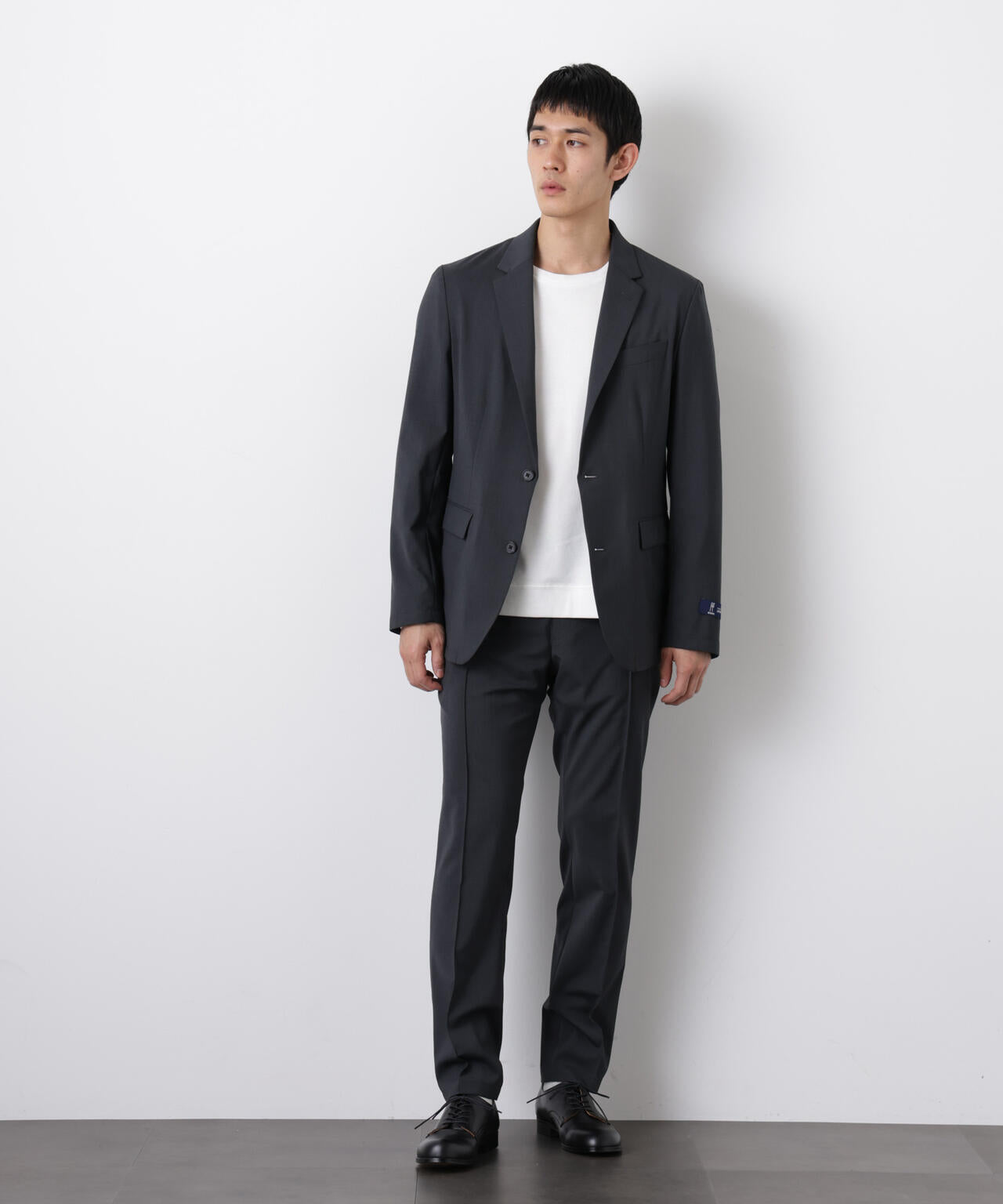 「DamerinoSelect」JAPANfabricウールストレッチパンツ(セットアップ可)