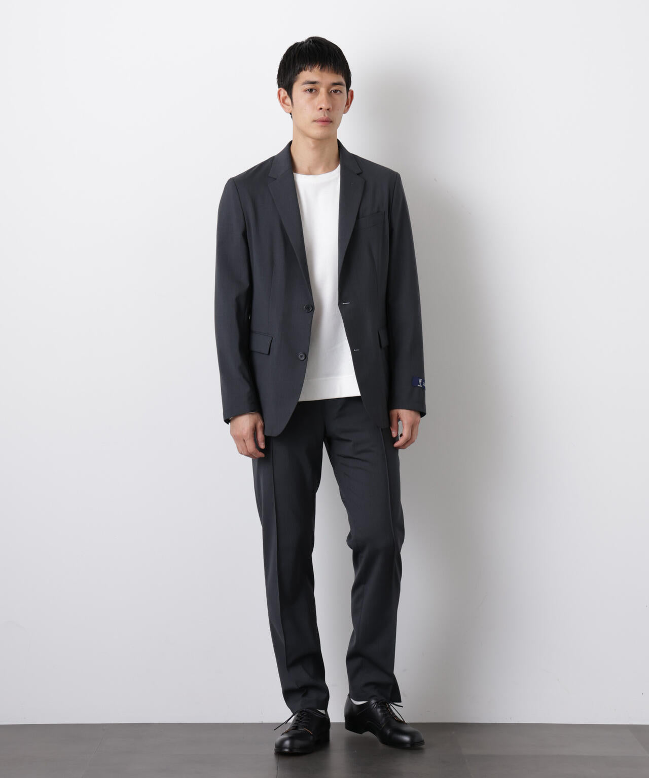 「DamerinoSelect」JAPANfabricウールストレッチパンツ(セットアップ可)