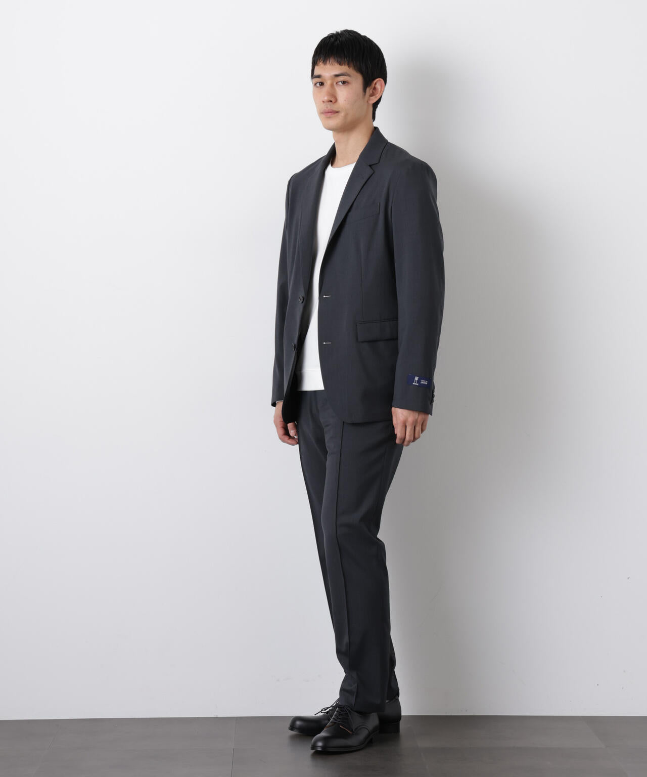 「DamerinoSelect」JAPANfabricウールストレッチパンツ(セットアップ可)
