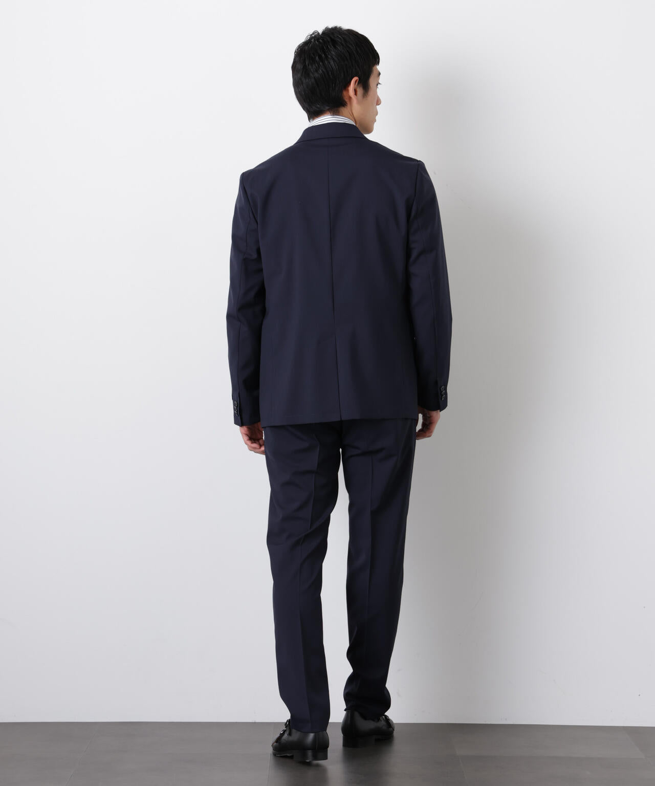 「DamerinoSelect」JAPANfabricウールストレッチパンツ(セットアップ可)