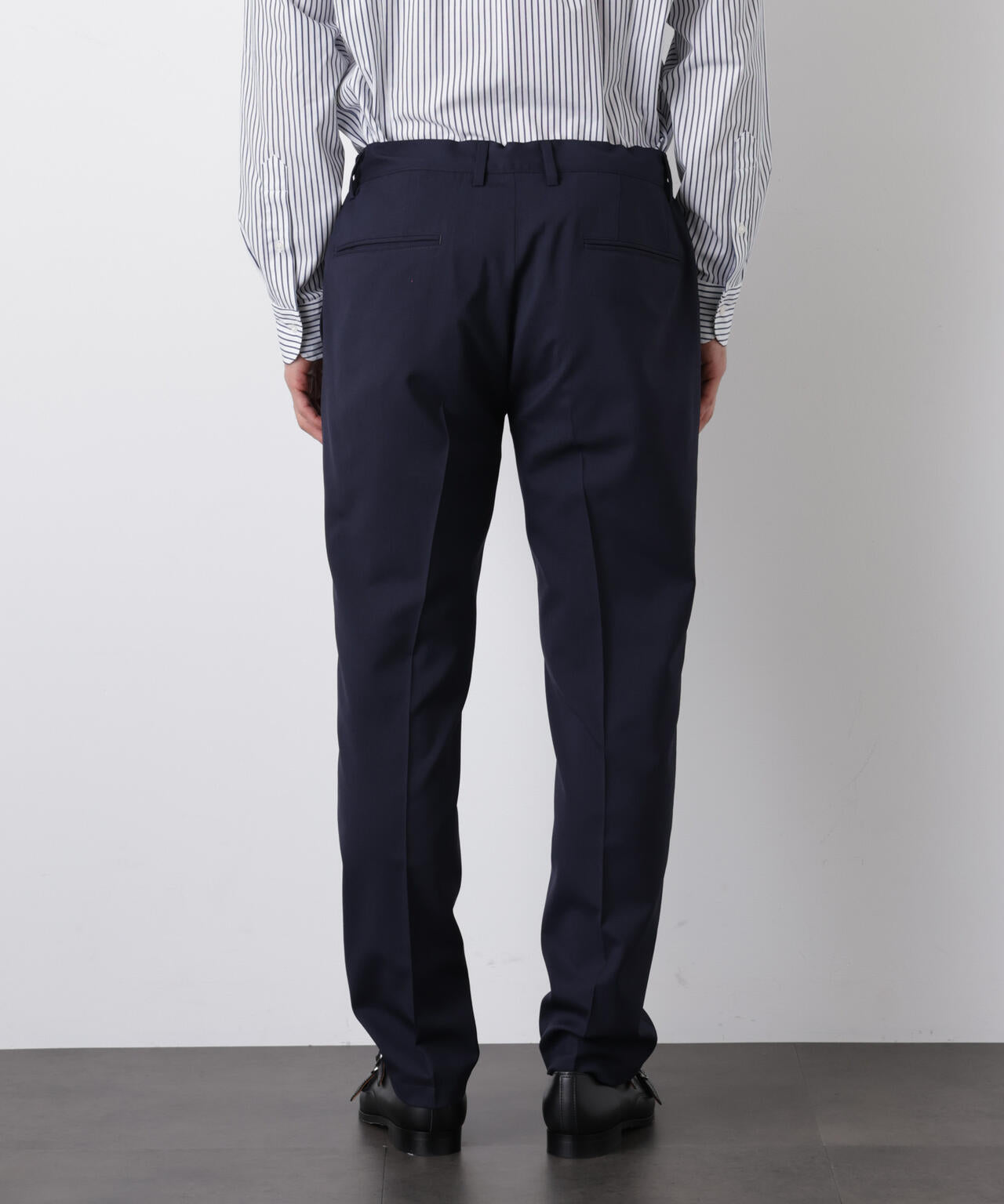 「DamerinoSelect」JAPANfabricウールストレッチパンツ(セットアップ可)