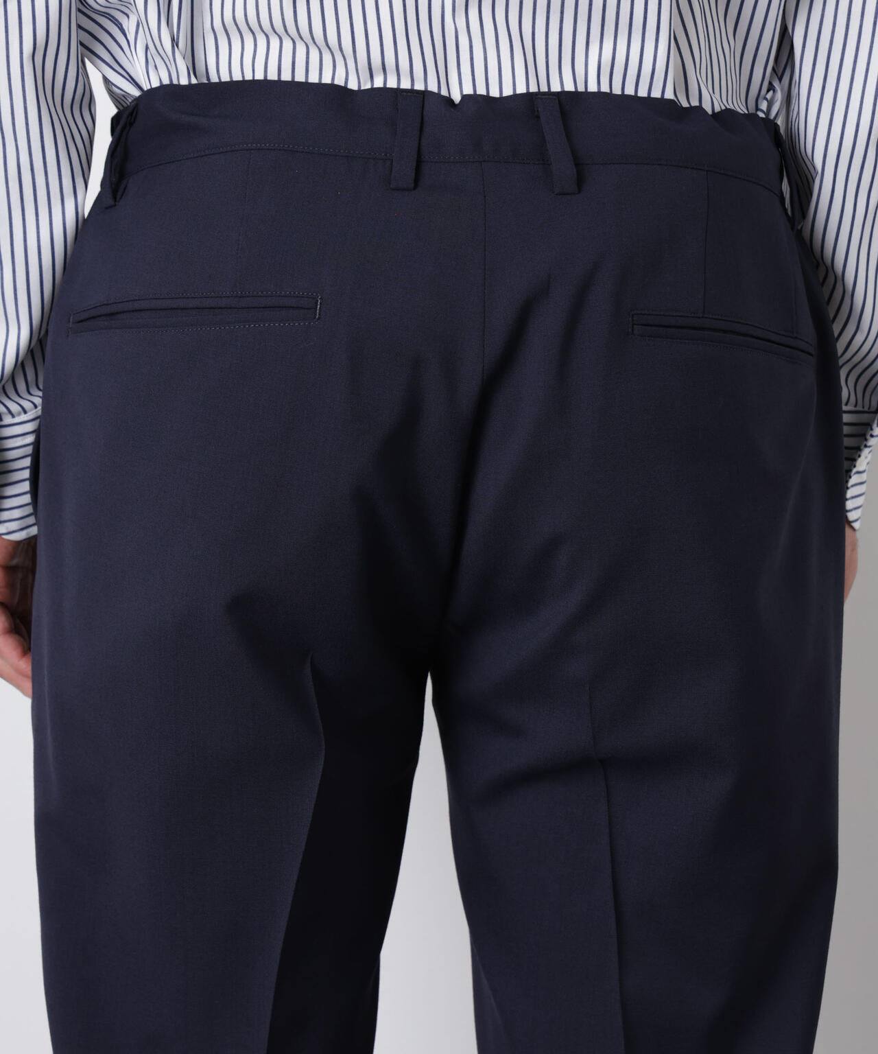 「DamerinoSelect」JAPANfabricウールストレッチパンツ(セットアップ可)