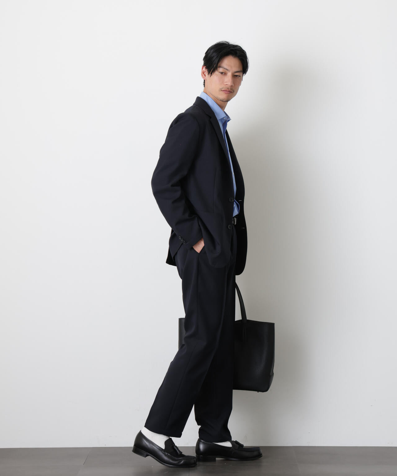 「DamerinoSelect」ダントツオチール防汚テックストレッチパンツ(セットアップ可)