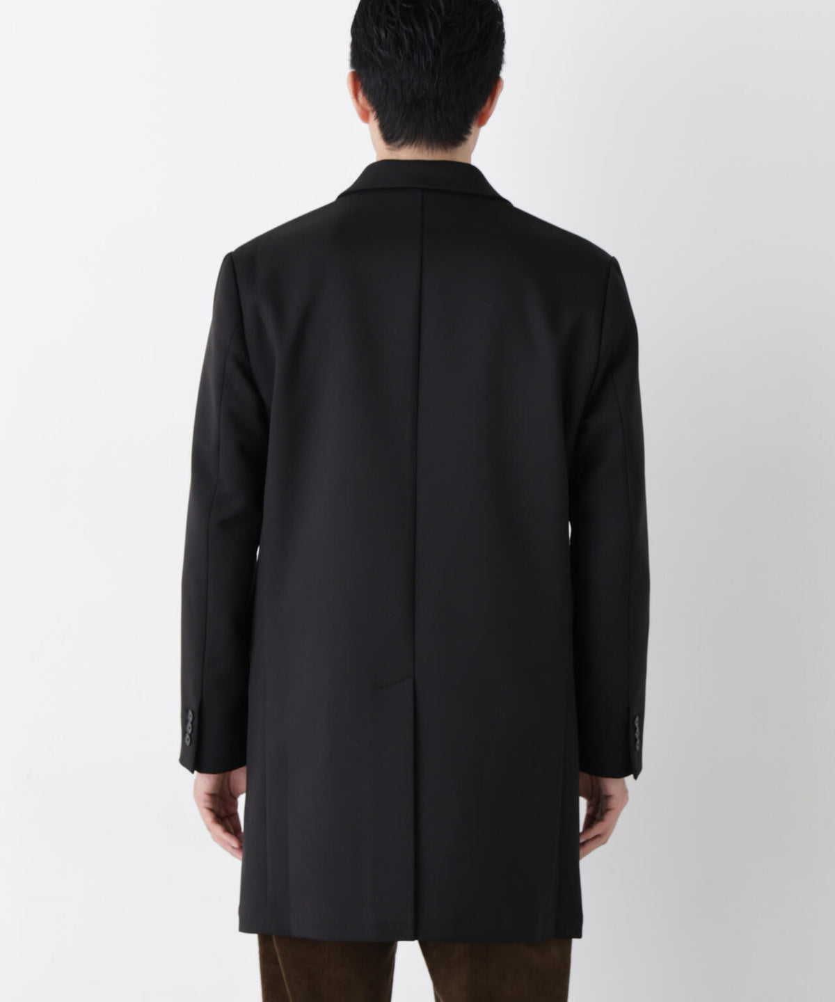 DOWN FABRIC チェスターフィールドコート