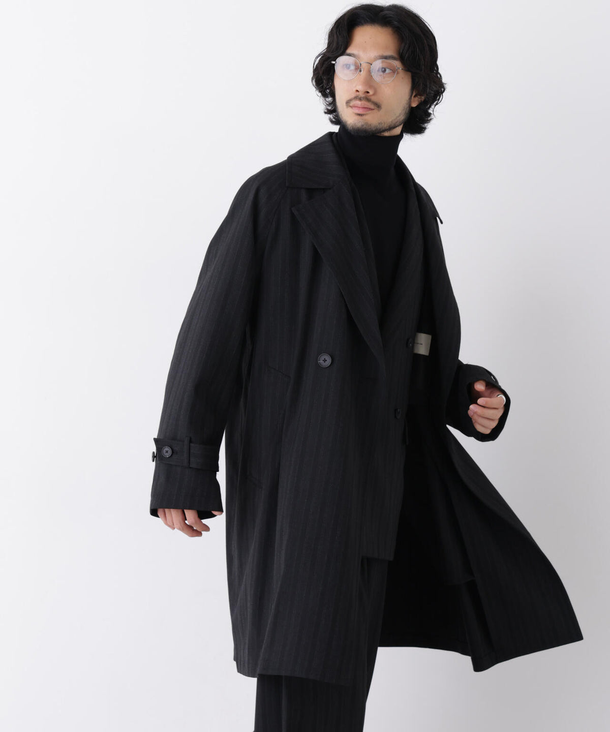 181cm B:75 W:73 H:90 着用サイズ:L