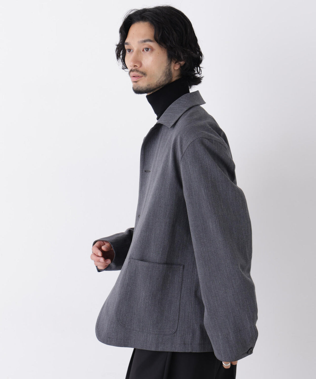 「DELEGANT」 テーラードカバーオール(セットアップ可)