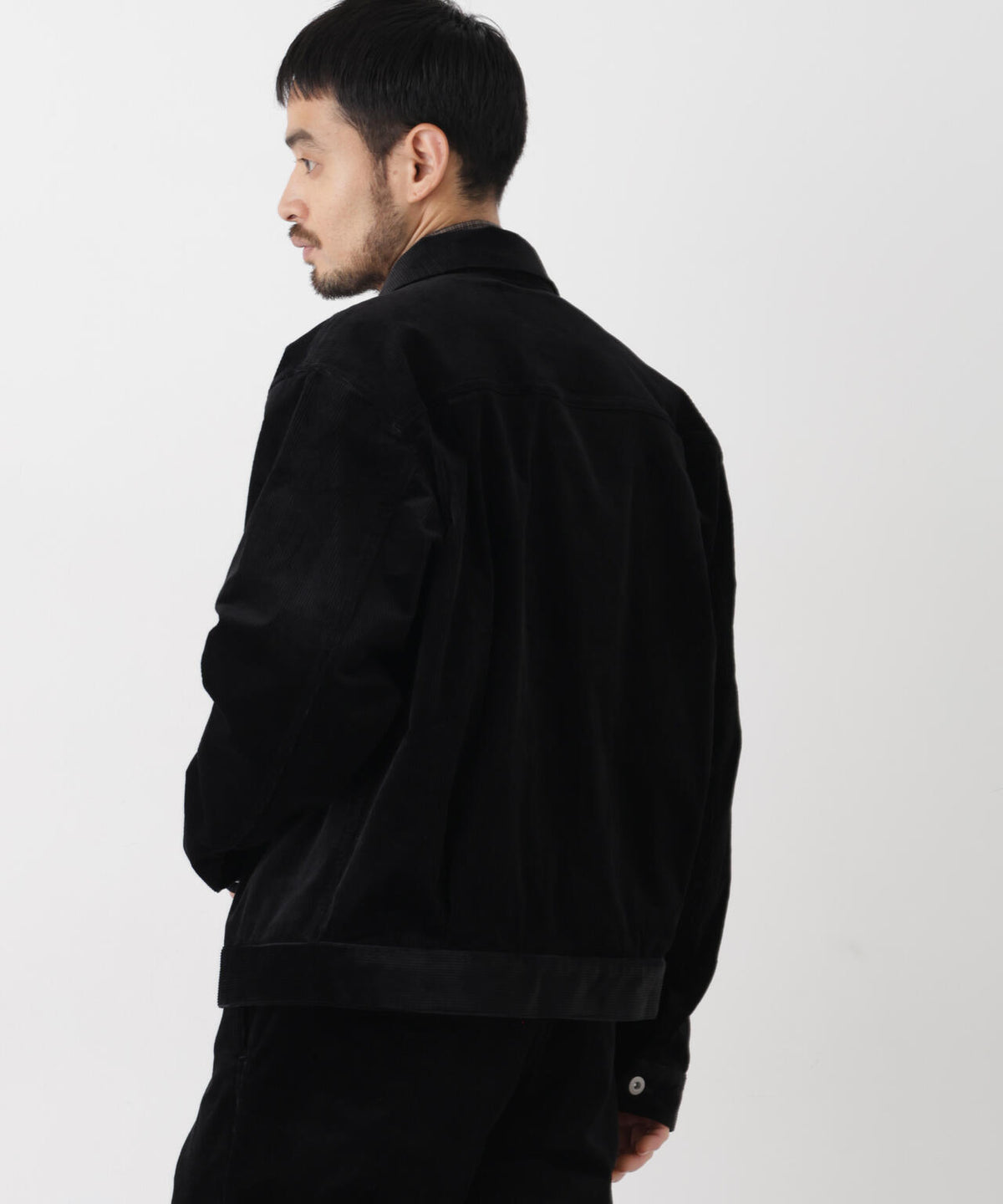 STRETCH CORDUROY トラッカージャケット(セットアップ可)