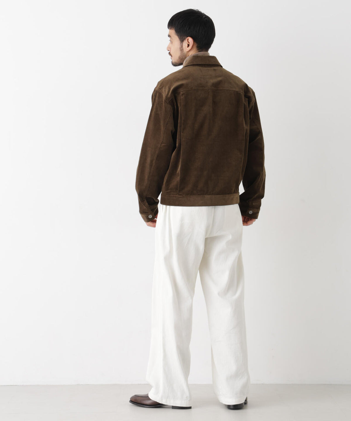 STRETCH CORDUROY トラッカージャケット(セットアップ可)