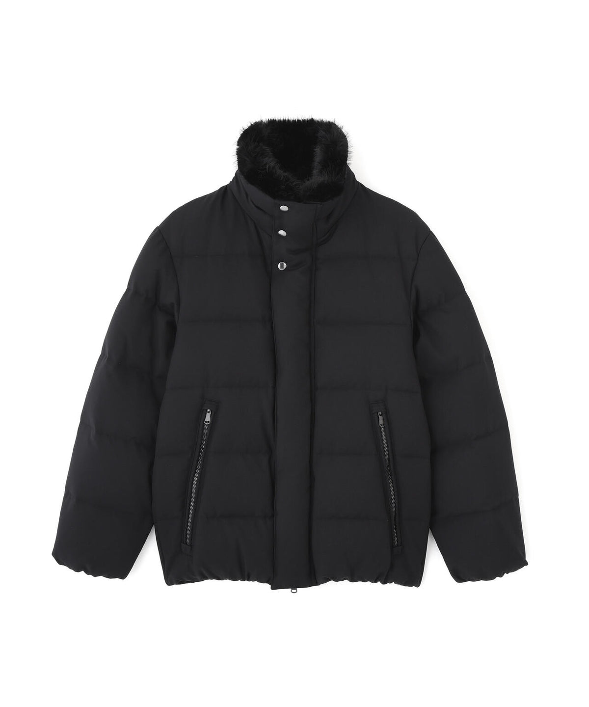 「西川ダウン(R)」サージフェイクファーカラーショートダウン
