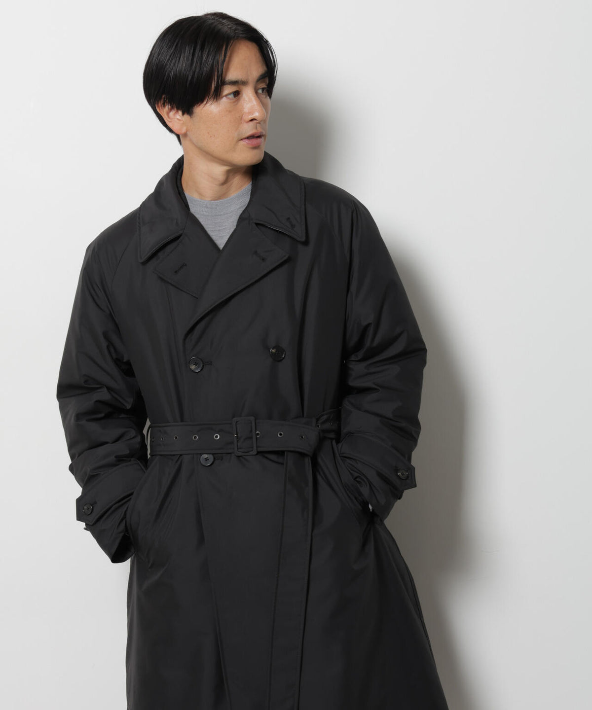 「ASSEMBLANC」 「西川ダウン(R)」 トレンチコート