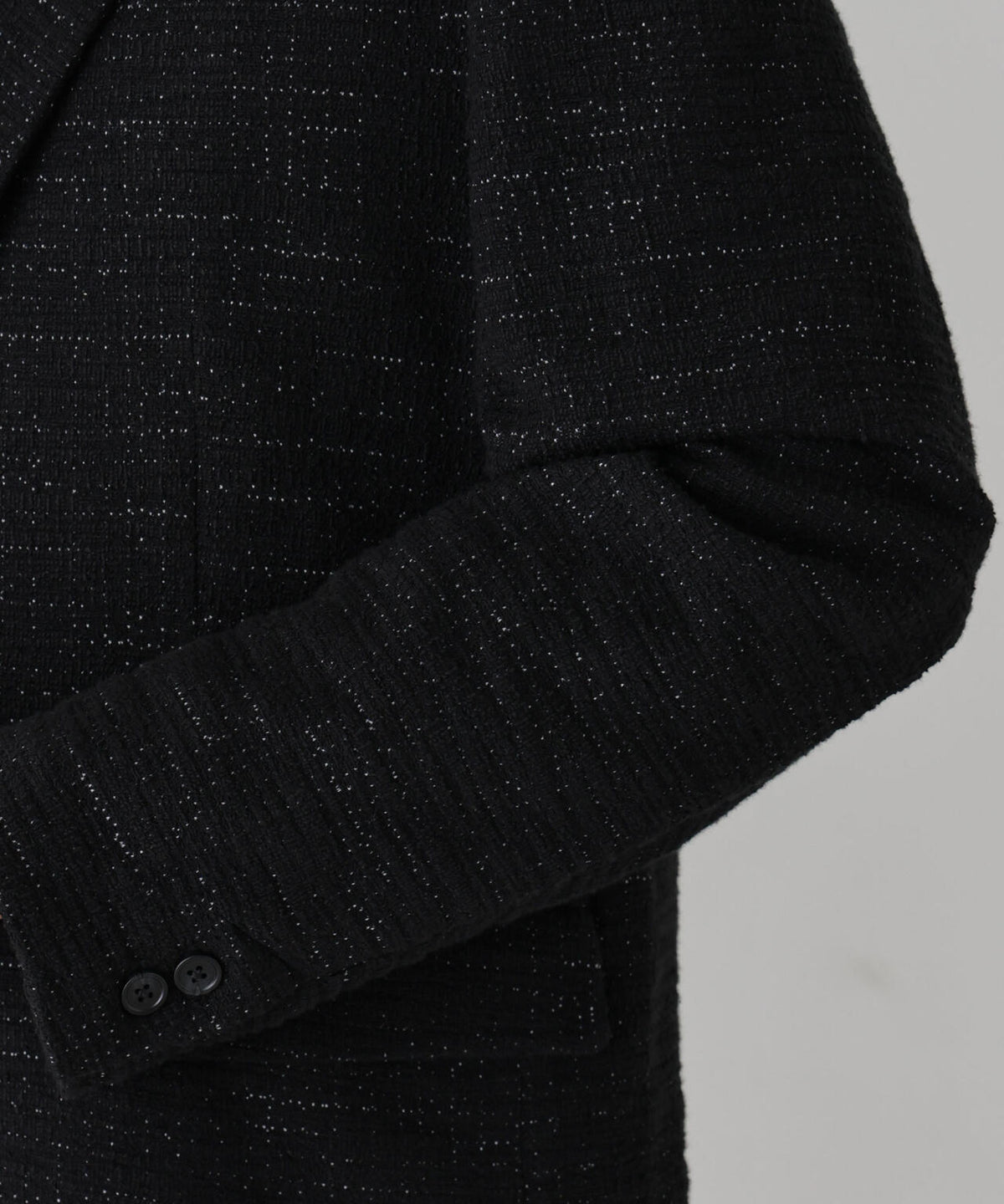 「Damerino Jacket」ネップツィードジャージー