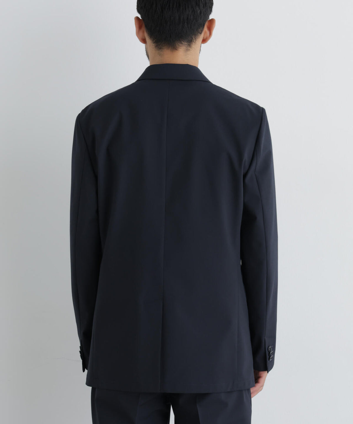 【ストレッチ/マシンウォッシャブル】「Damerino」ウールライクトロストレッチセットアップ/WASHABLE
