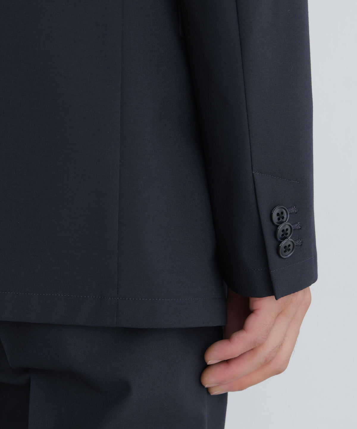 【ストレッチ/マシンウォッシャブル】「Damerino」ウールライクトロストレッチセットアップ/WASHABLE