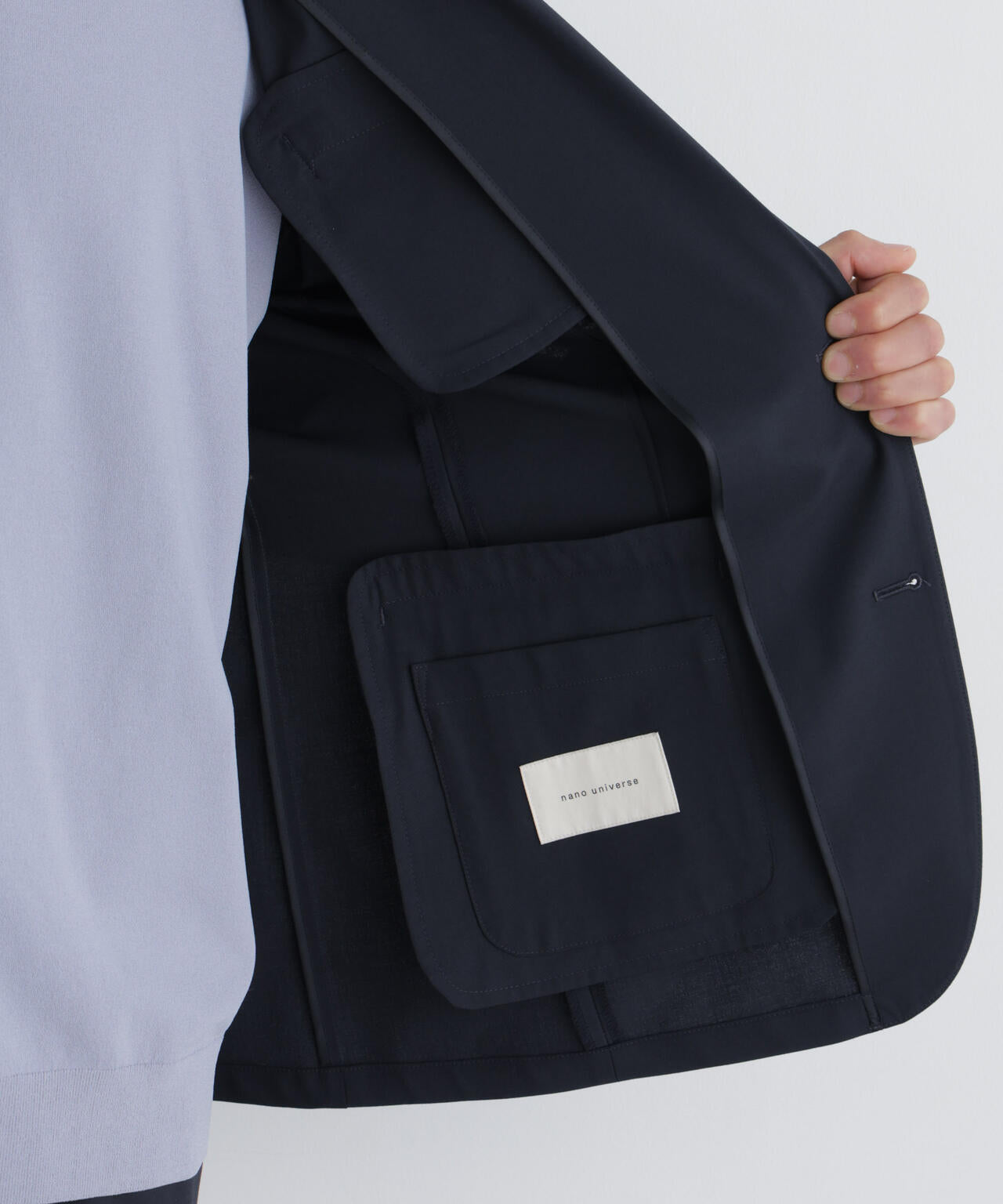 【大人気セットアップ】「Damerino」ウールライクトロストレッチセットアップ/WASHABLE