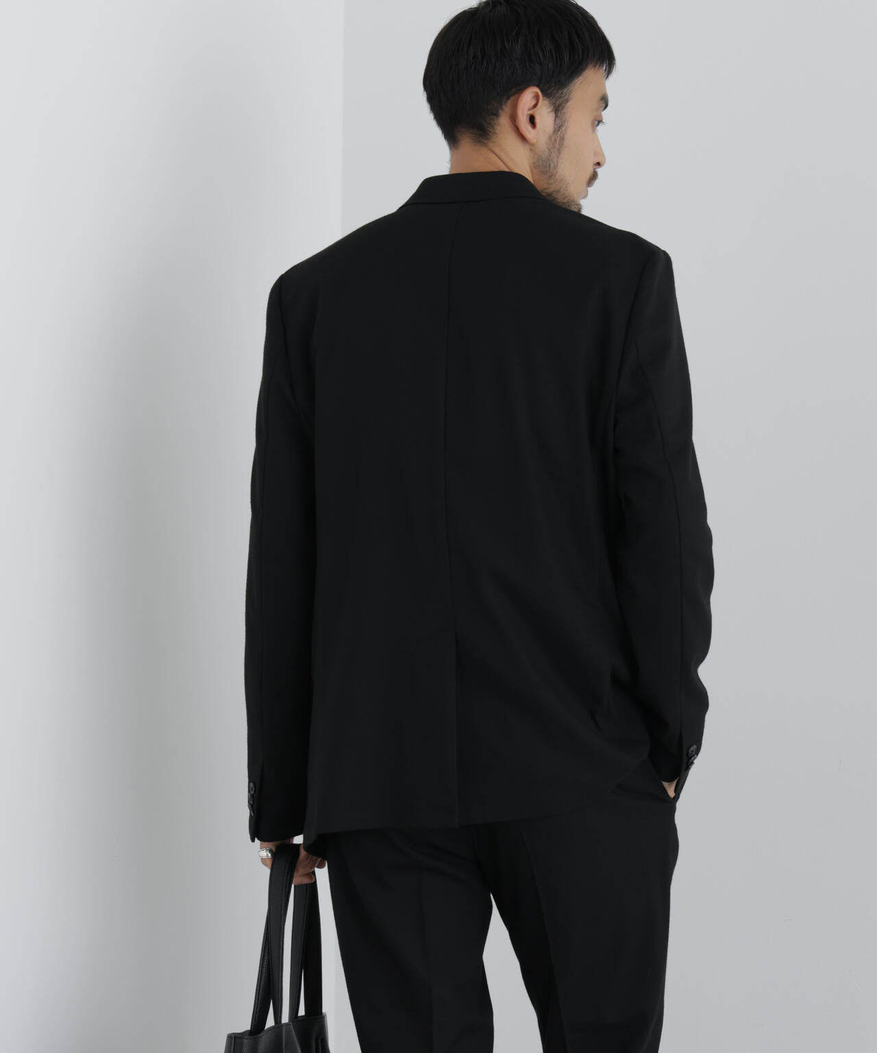 【大人気セットアップ】「Damerino」 T/Rスラブストレッチセットアップ/WASHABLE