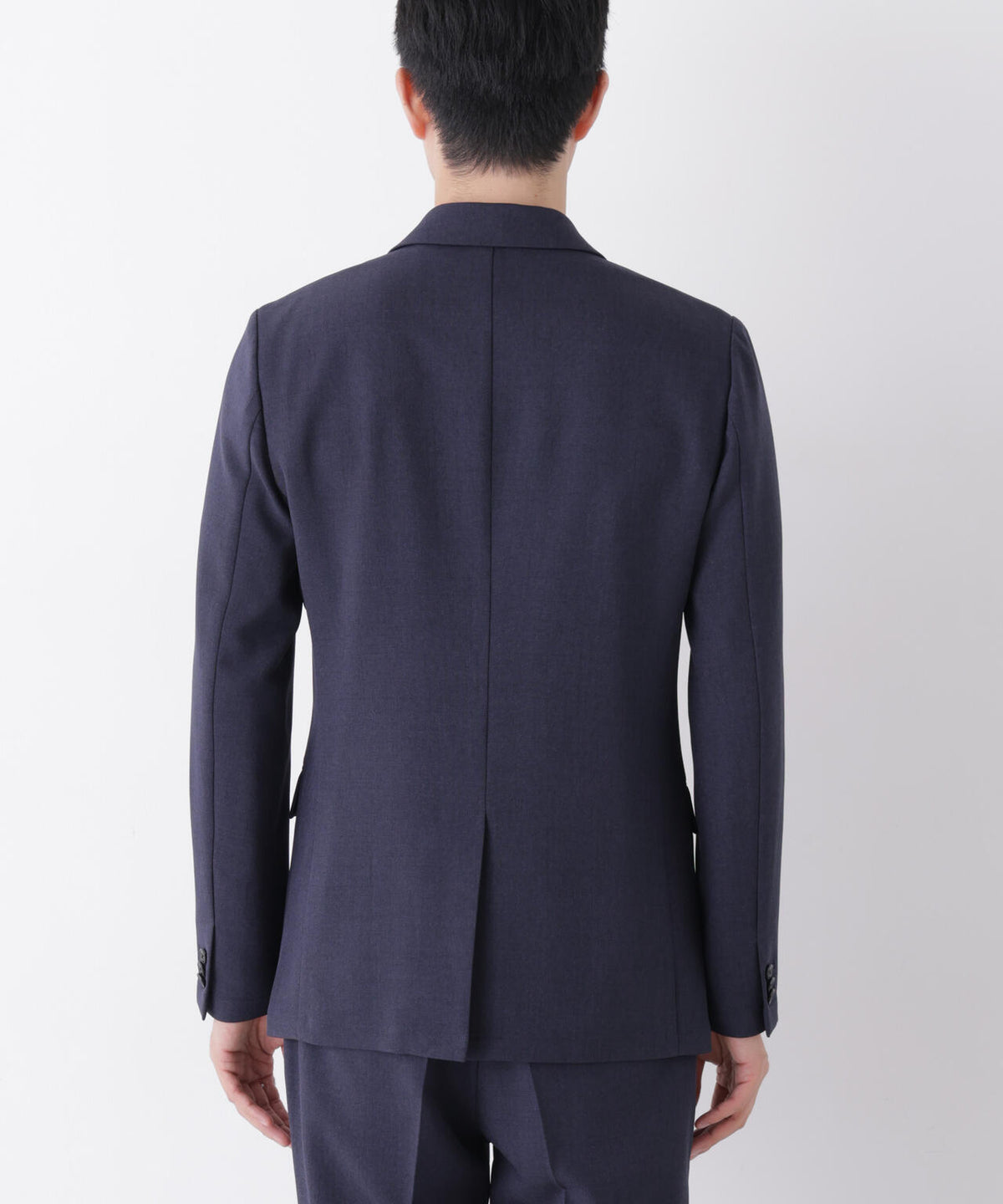 【形態安定】「Damerino」メランジエアシャークストレッチセットアップ
