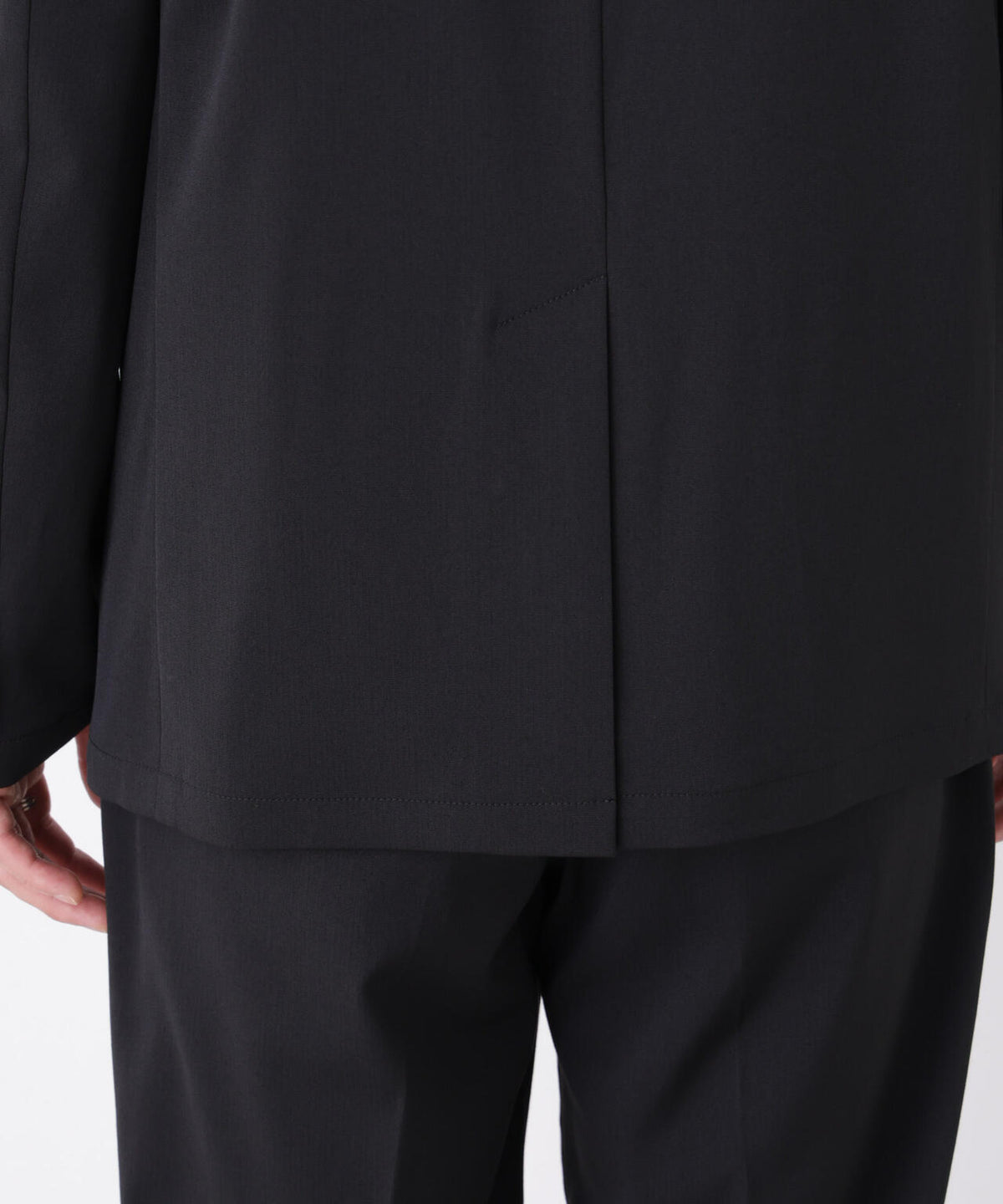 【オールシーズン対応可能】「Damerino」T/R パウダリー2WAYストレッチセットアップ