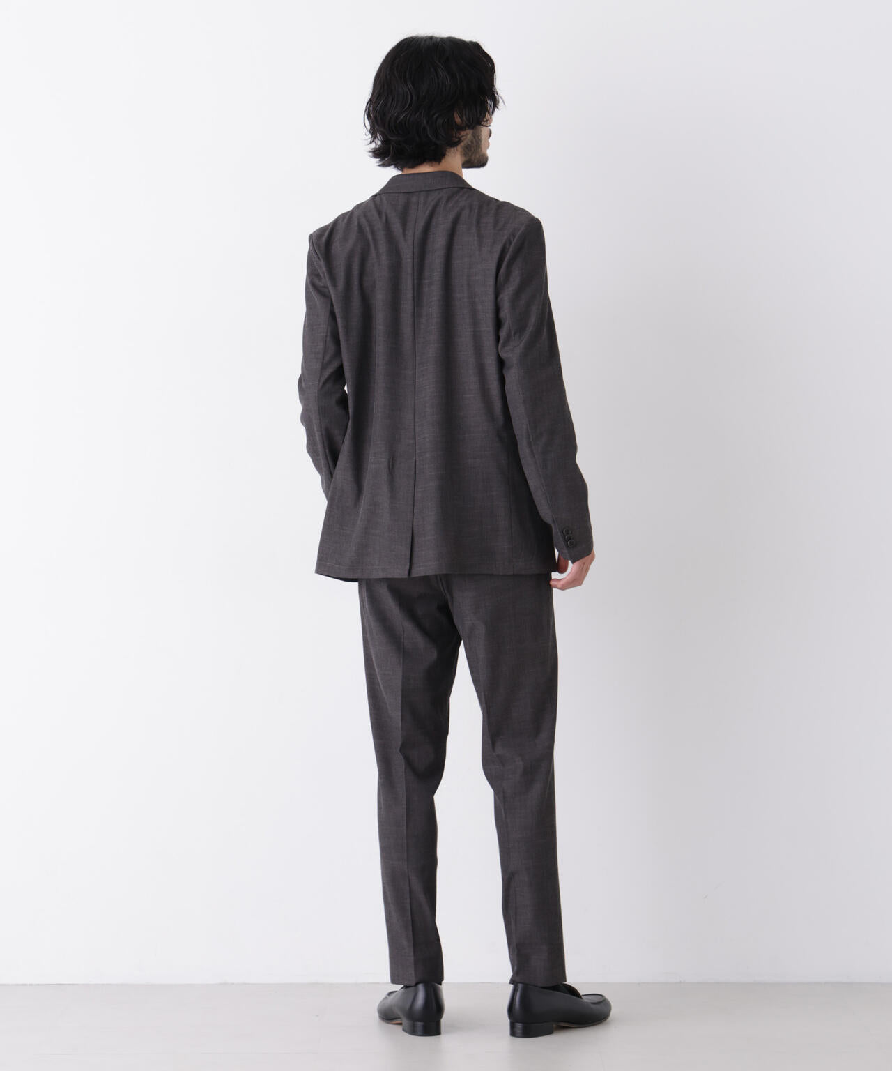 【大人気セットアップ】「Damerino」T/R パウダリー2WAYストレッチセットアップ