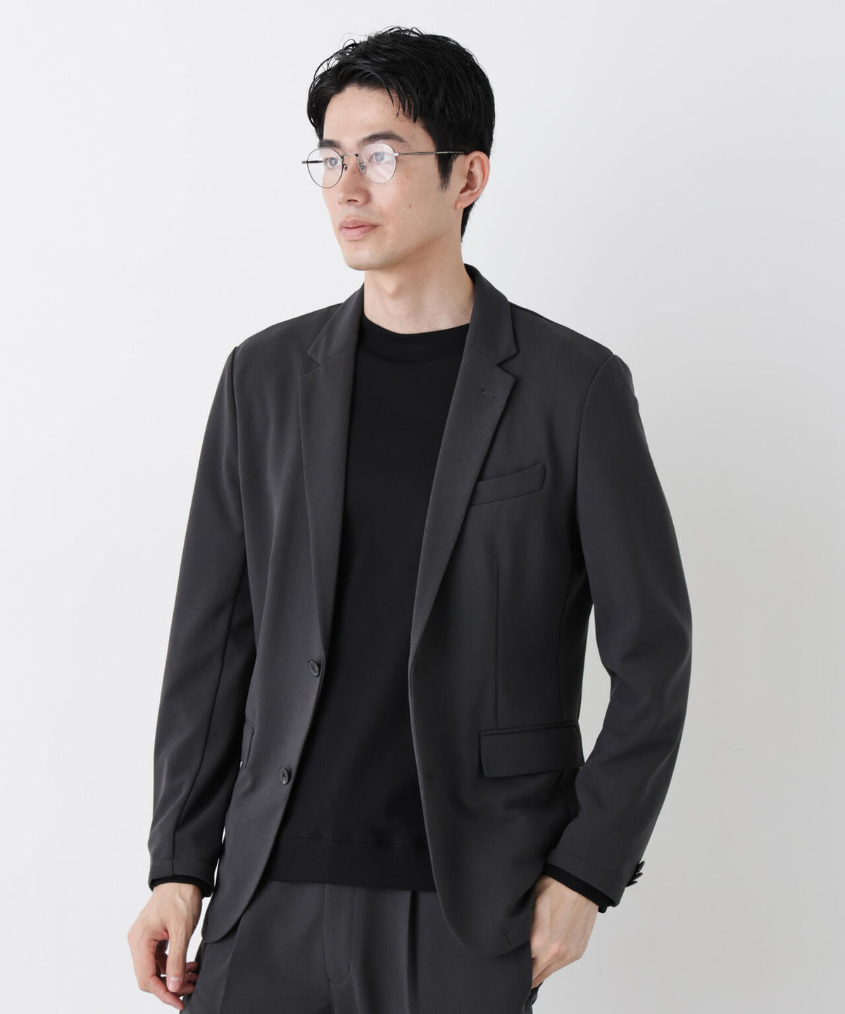 【防シワ/マシンウォッシャブル】「DamerinoPack」forJetSetterブークレジャージセットアップ