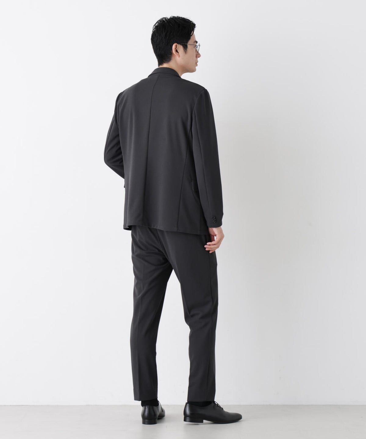 【防シワ/マシンウォッシャブル】「DamerinoPack」forJetSetterブークレジャージセットアップ