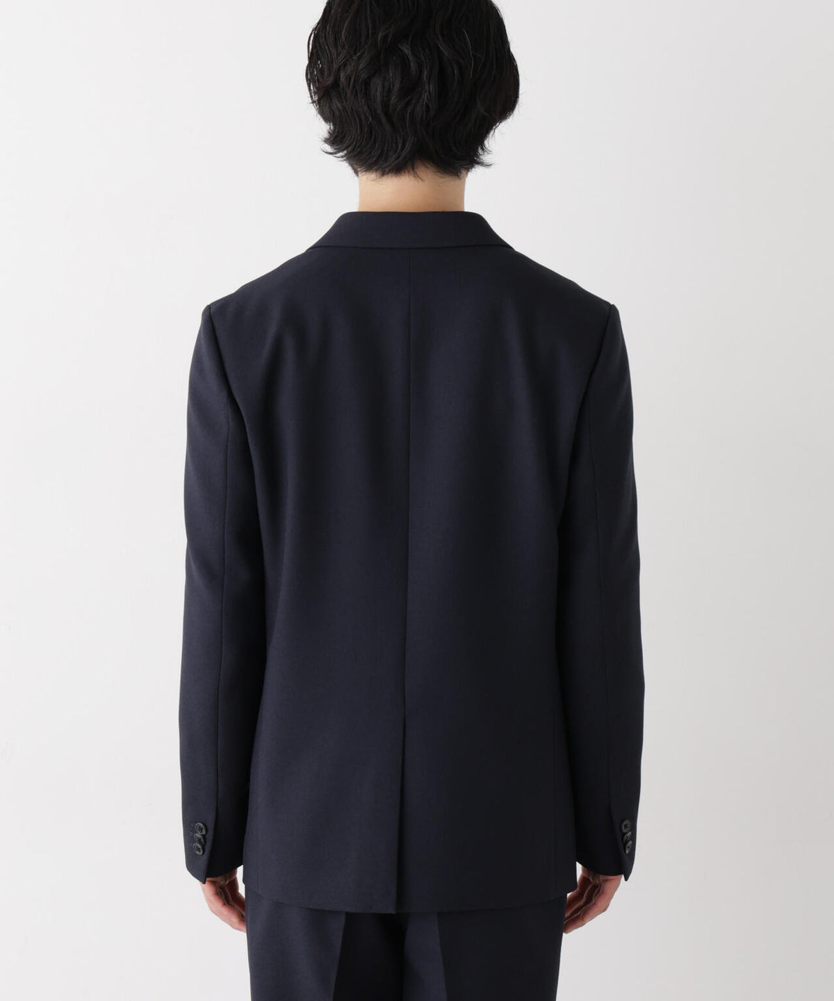 【ストレッチ/ウォッシャブル/防シワ】「Damerino」メランジオックスストレッチセットアップ