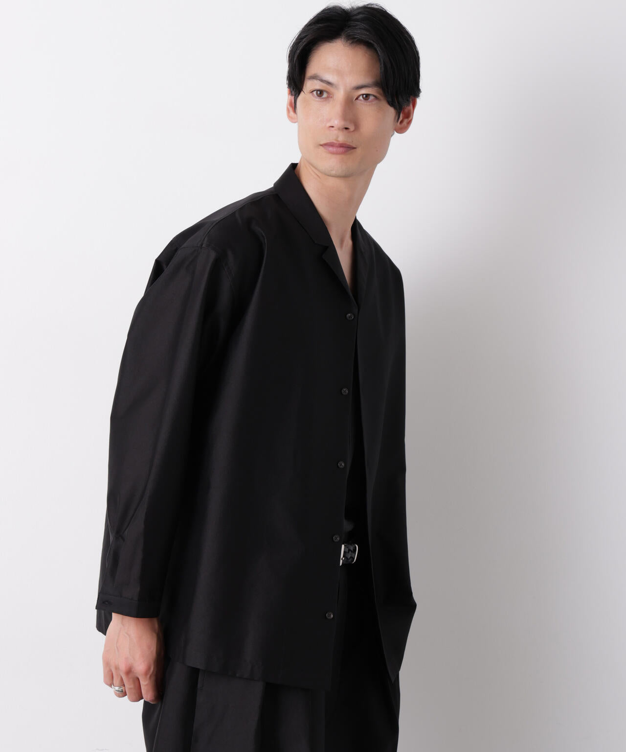 0 ZERO LAYER 9分丈 シャツジャケット(セットアップ可)