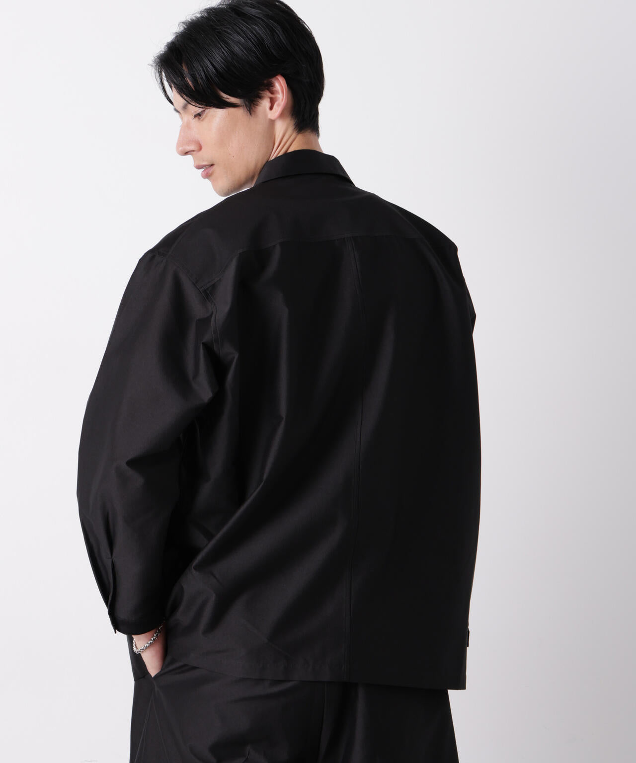 0 ZERO LAYER 9分丈 シャツジャケット(セットアップ可)