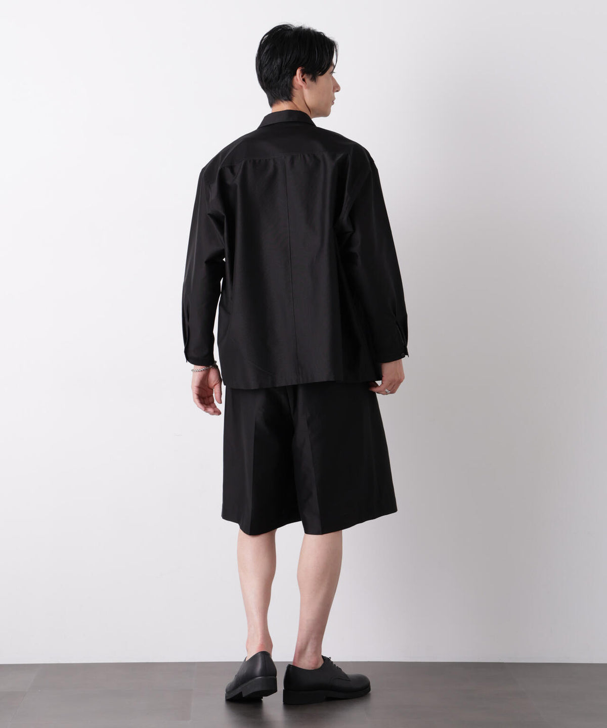 0 ZERO LAYER 9分丈 シャツジャケット(セットアップ可)