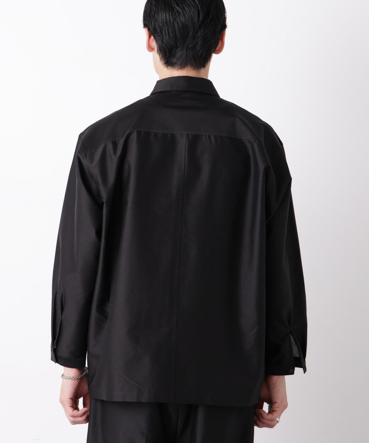 0 ZERO LAYER 9分丈 シャツジャケット(セットアップ可)