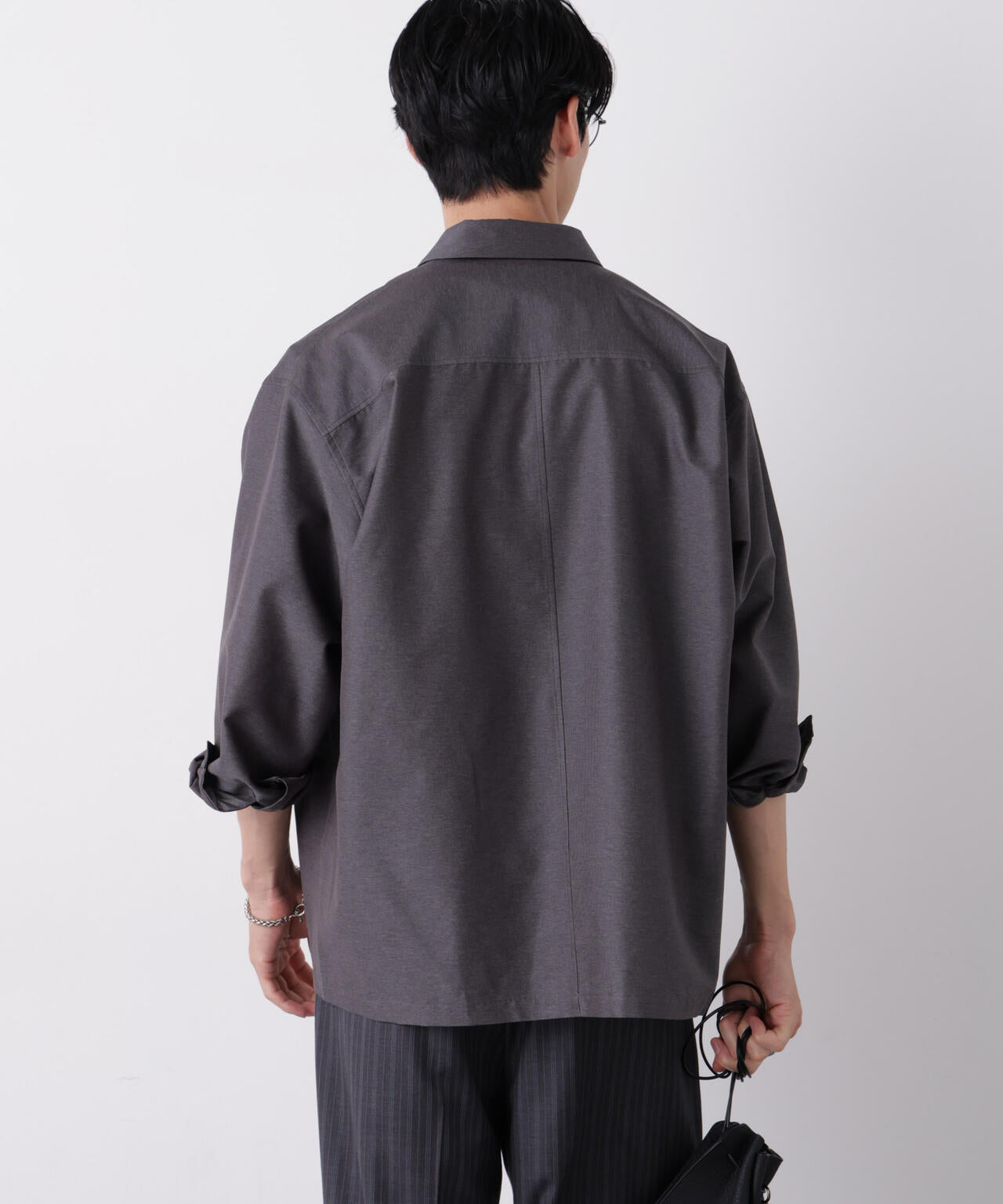 0 ZERO LAYER 9分丈 シャツジャケット(セットアップ可)