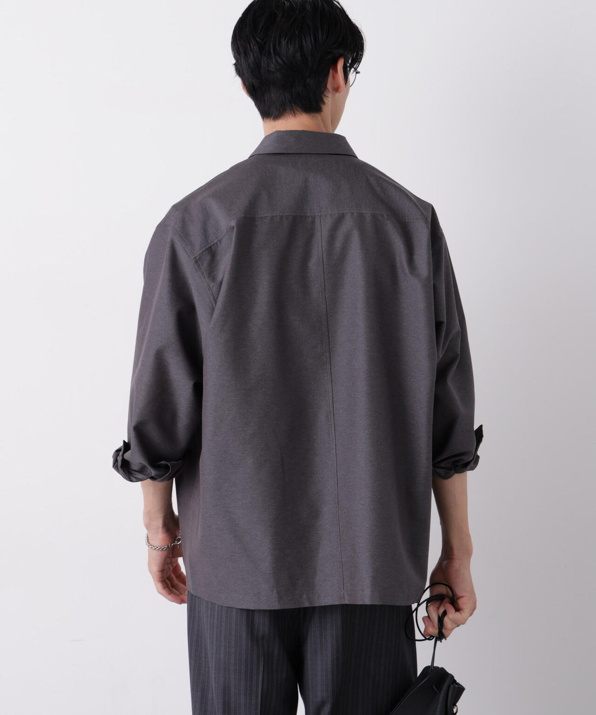 0 ZERO LAYER 9分丈 シャツジャケット(セットアップ可)