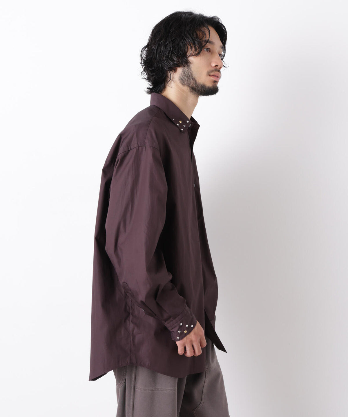 「ASSEMBLANC」 スタッズシャツ