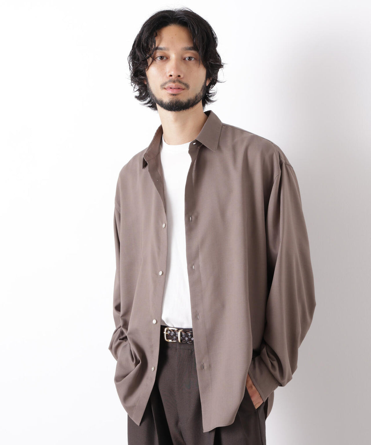 181cm B:75 W:73 H:90 着用サイズ:L