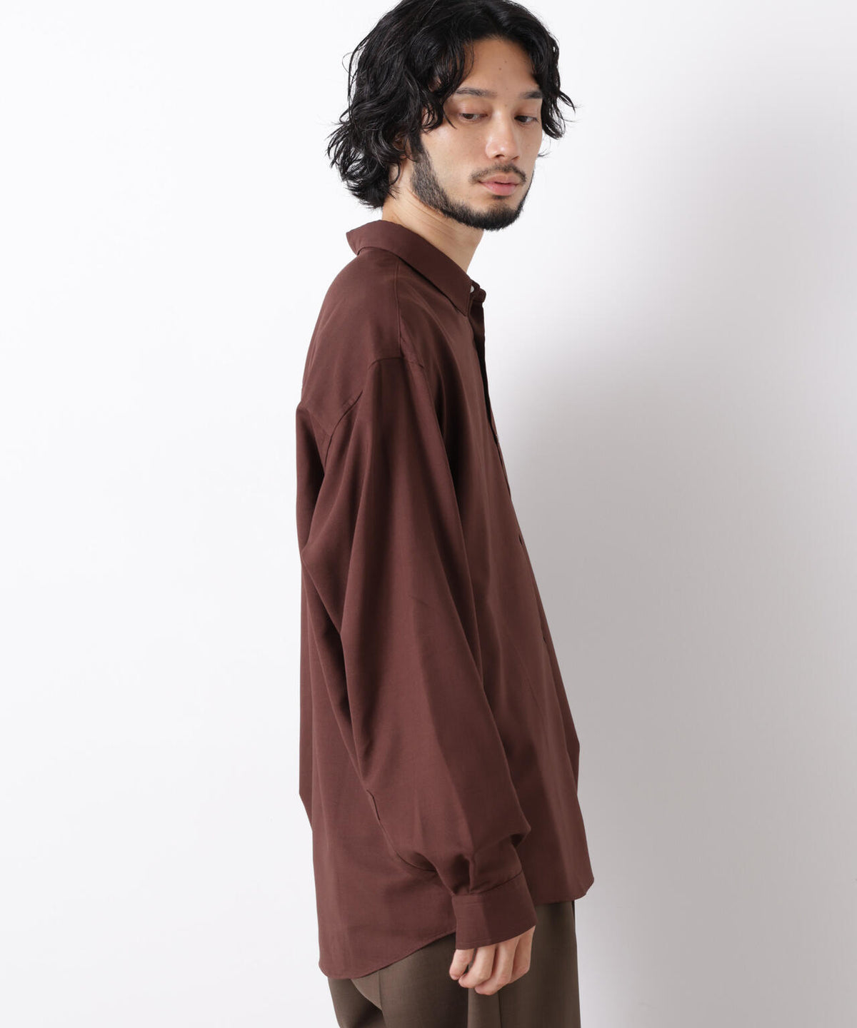 「OtoNANO」LIM-BRESS ワイドシャツ 長袖