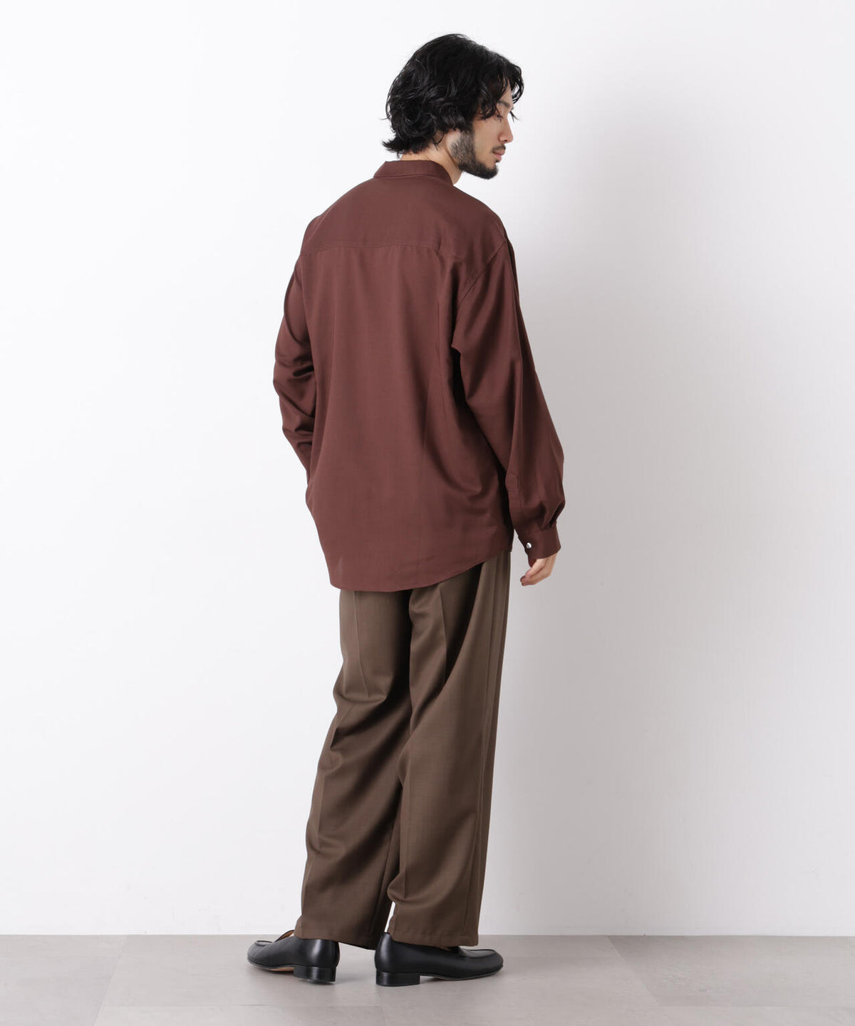 「OtoNANO」LIM-BRESS ワイドシャツ 長袖