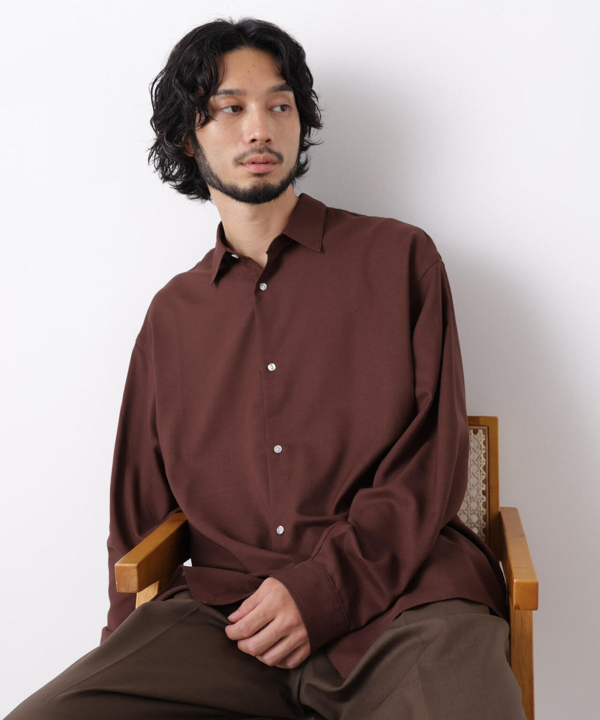 181cm B:75 W:73 H:90 着用サイズ:L