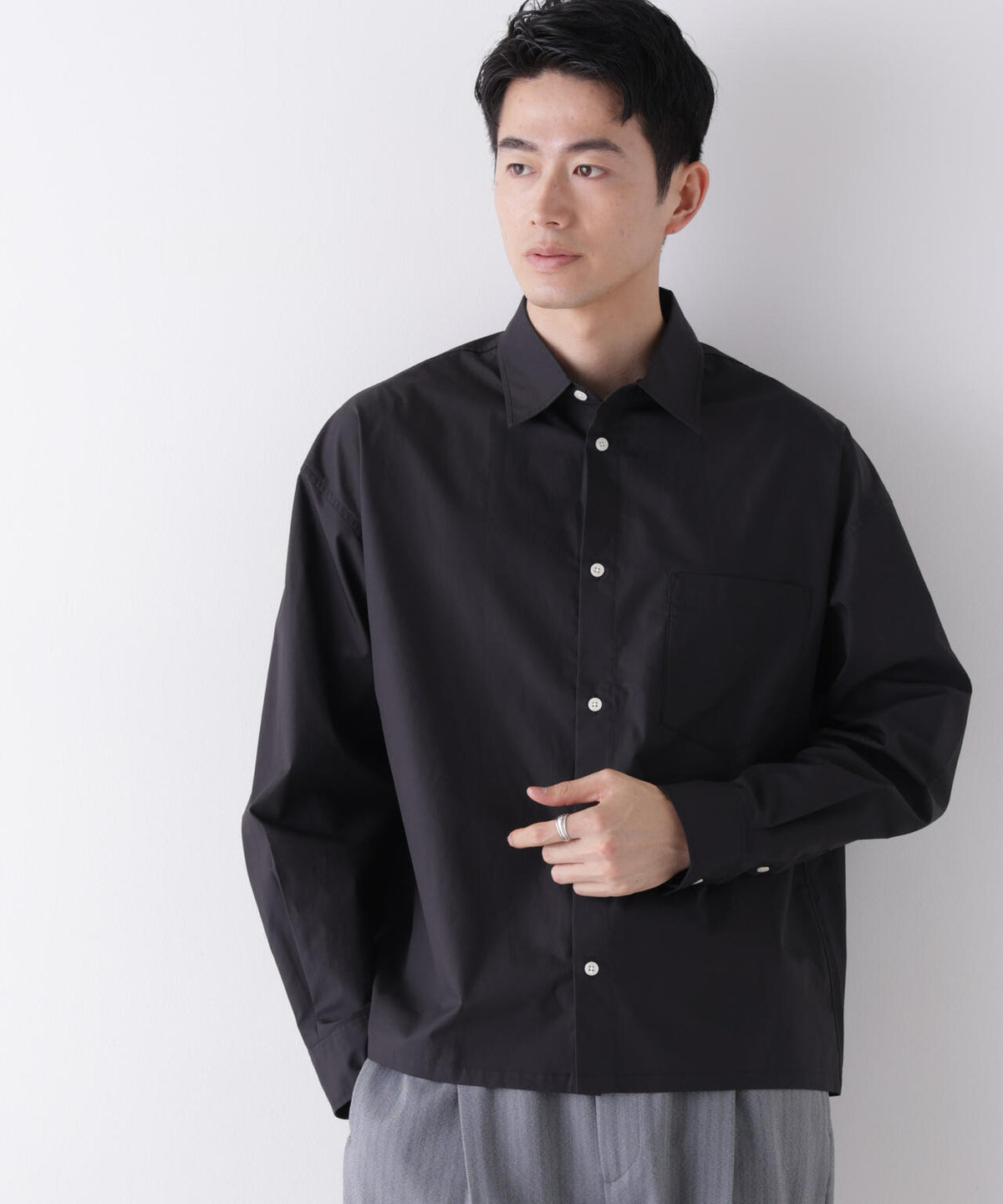 185cm B:92 W:77 H:90 着用サイズ:L