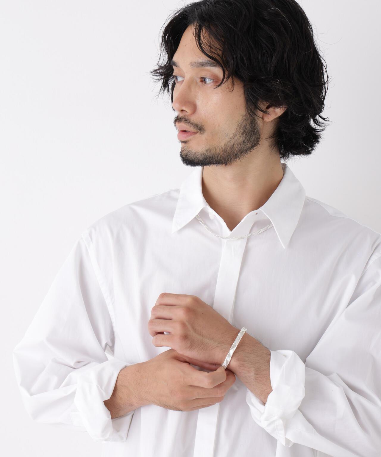 181cm B:75 W:73 H:90 着用サイズ:L
