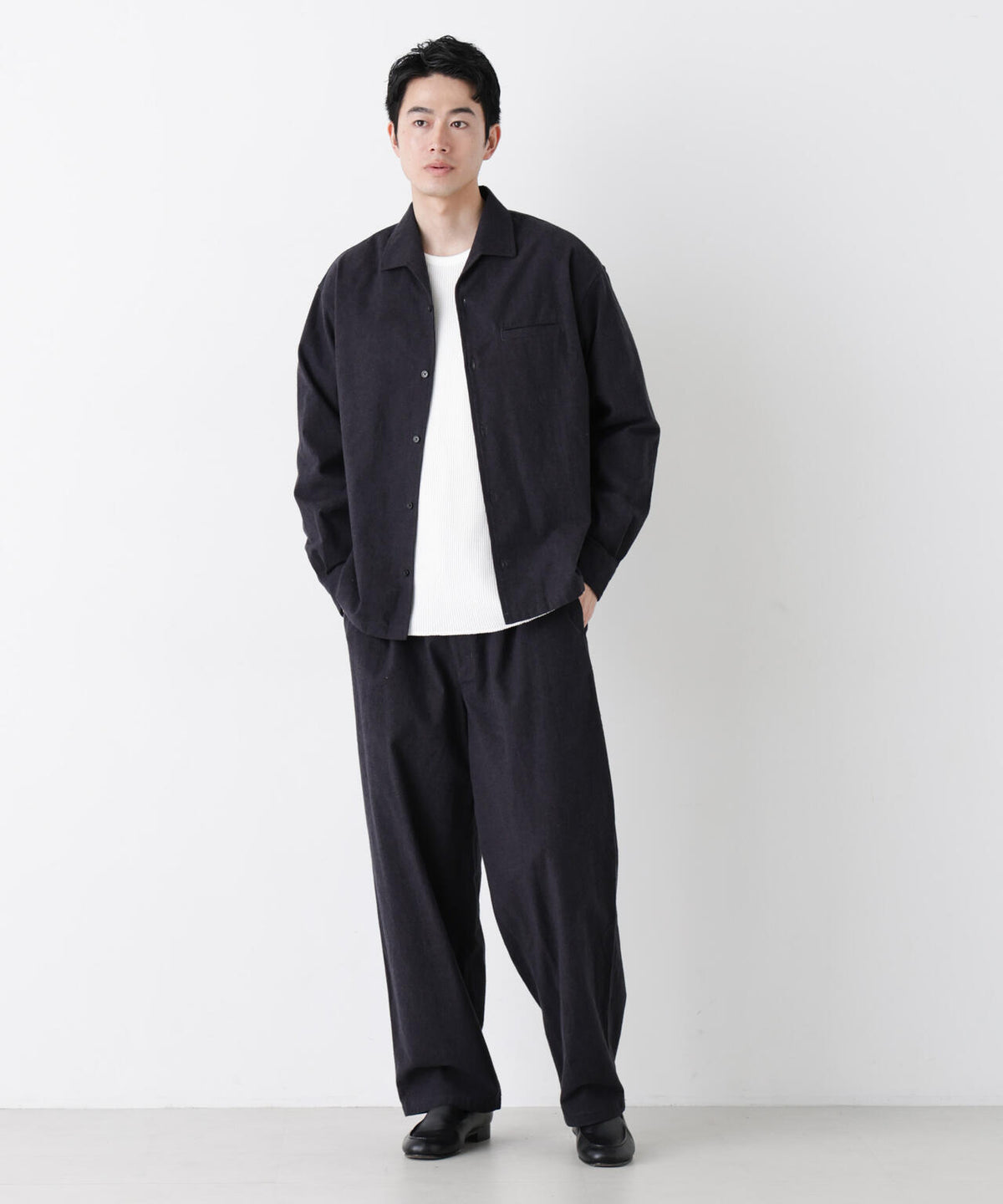 ソフトフランネルシャツ
