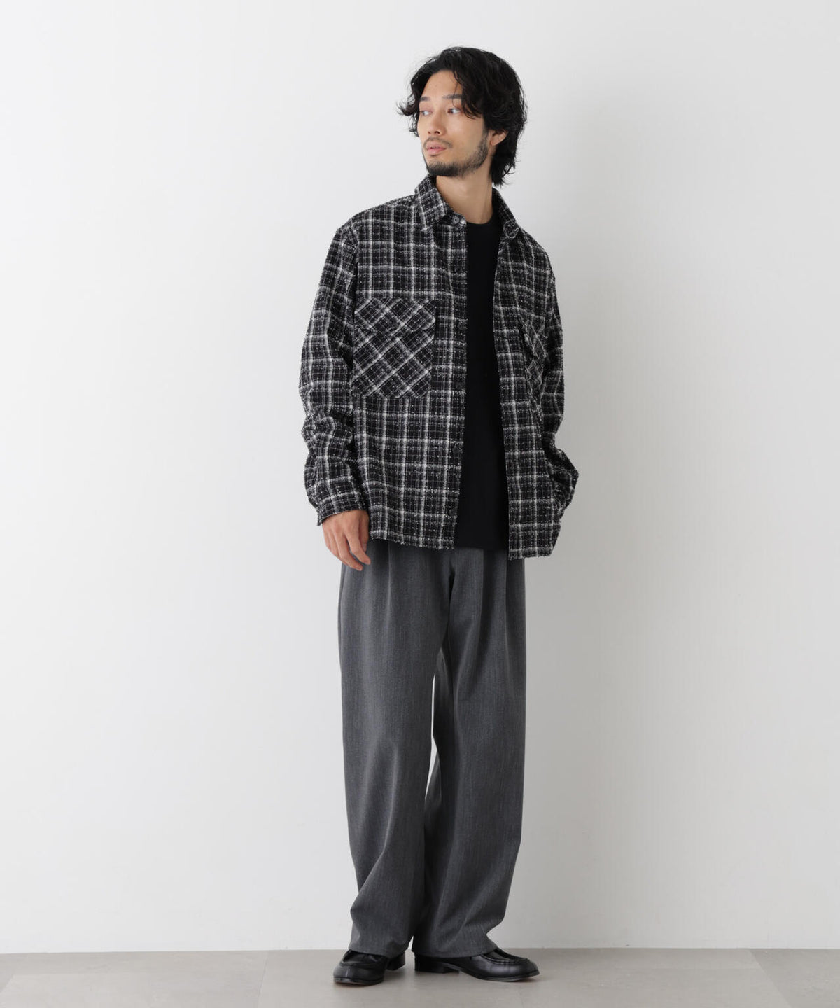 グレインネップCPOシャツ