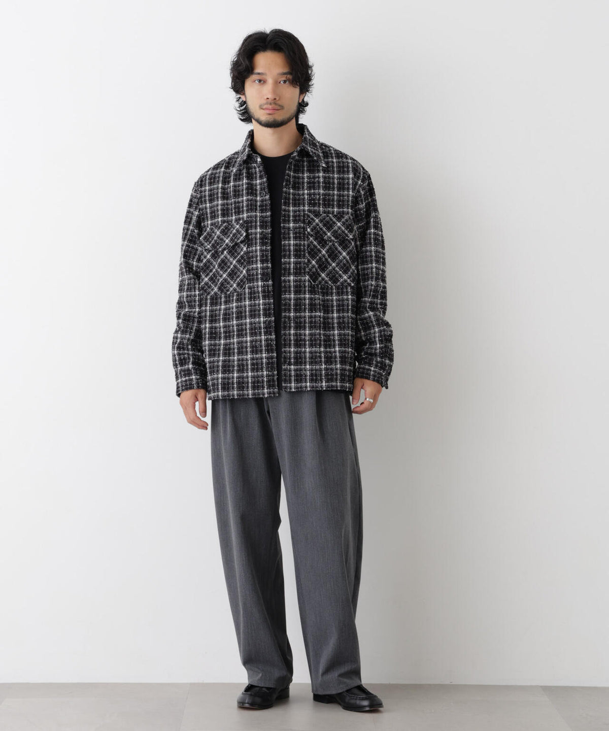 グレインネップCPOシャツ